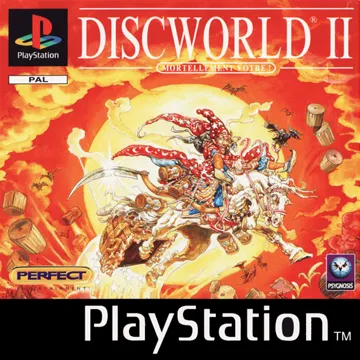 Discworld 2 - Mortality Bytes! (US) box cover front